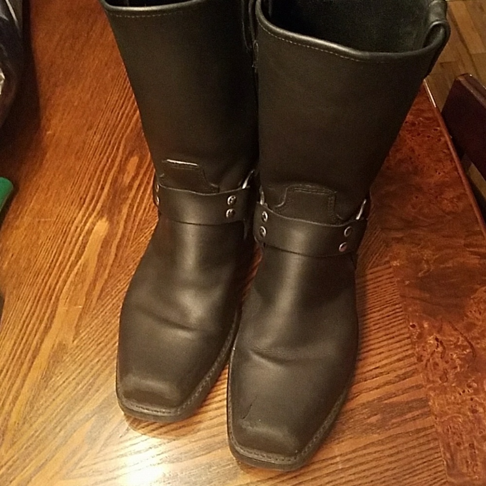 Men's Double H Motorcycle -cowboy- boots.